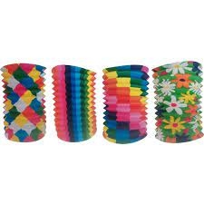 TREKLAMPION Ø 16 CM - H 20 CM DESSINS ASS. (LAMPIONS)